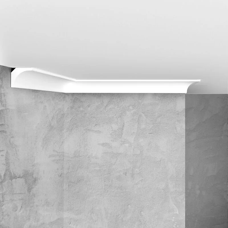 Плинтусы потолочные