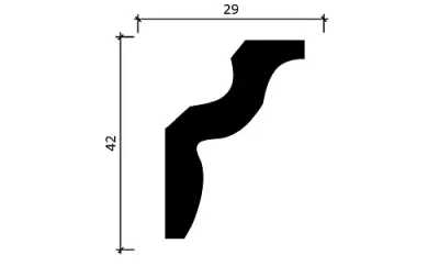 Карниз DD22